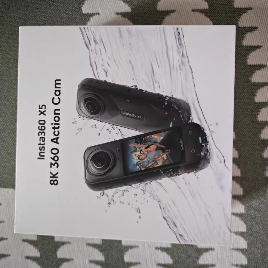 Hongdak New Hot Sale Factory for Insta 360 X5 8K 15m Waterproof Wide Angle 10x Mini Action Camera for Diving Motorcycle Riding