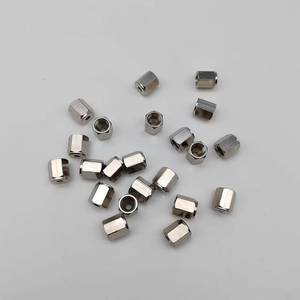 Tuerca Cromada LJFLO M8*1, Diámetro Interior de 1/16, 1/8, 2 mm, 3 mm, Accesorio para Cromatografía - Product Image 1