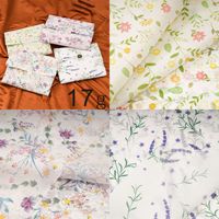Kertas Pembungkus Bunga BOPP Mewah Ringan Tahan Air Dua Sisi, Dapat Didaur Ulang, Anti Minyak, 56x56cm