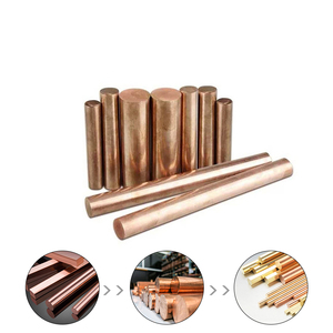 Barra de Cobre Puro sin Aleaciones al 99.99% C11000/C10200/C12000/C12200, Varilla Redonda de Cobre de Alta Calidad - Product Image 6