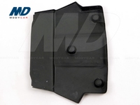 Couvercle de moteur pour Nissan 370Z Z34, couverture noire en Fiber de carbone, 2009 — 2015