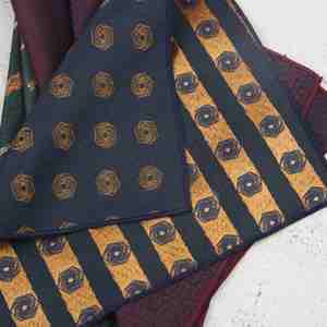 Pañuelo de bolsillo para hombre con diseño vintage de Paisley, nuevo, de poliéster, para vestir, al por mayor - Product Image 3