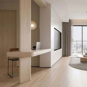 Armoire compacte à succès avec portes coulissantes et compartiments de rangement cachés pour l'ameublement de chambre à coucher - Product Image 5