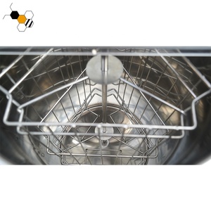 <span class=keywords><strong>Extracteur</strong></span> de <span class=keywords><strong>miel</strong></span> manuel à centrifugeuse pour 3 cadres de ruche - Product Image 3