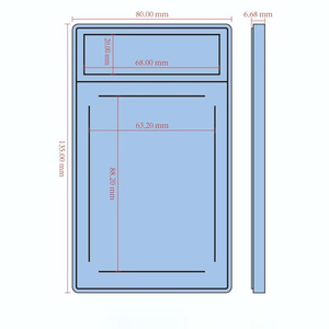 Support de Présentation pour Cartes Gradées en Acrylique Transparent, Boîtier de Protection Rigide en Plastique Durable pour Cartes de Collection, Marque <span class=keywords><strong>JVD</strong></span> - Product Image 3