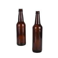 Verres à bière ambrés sérigraphiés pour boissons et spiritueux, bouteilles 33cl avec bouchon couronne, écologiques et recyclables CQ