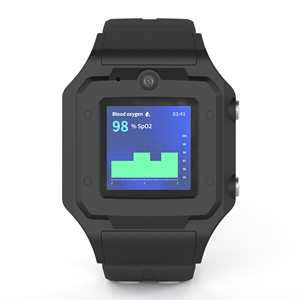 Montre connectée THINKRACE PT880N avec écran TFT, GPS, moniteur de fréquence cardiaque, bouton SOS et notification vocale IA pour la gestion des travailleurs - Product Image 4