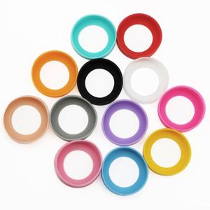 Funda de silicona al por mayor para vasos de 40oz y 30oz, cubierta antideslizante para la base, posavasos protector silencioso, logotipo personalizado OEM - Product Image 2