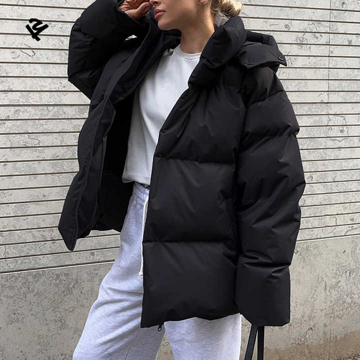 TWT0027 Women's Down Coats Winter Clothes For Women Puff Jacket Casual