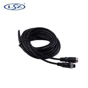 4 פינים תעופה ראש אוטובוס צג כבל רכב אבטחת CCTV מצלמה הארכת כבל 20M - Product Image 4