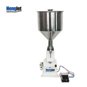 Remplisseuse manuelle pneumatique de <span class=keywords><strong>seringue</strong></span> de pot de bouteille liquide d'huile de pâte de beurre d'arachide de 1ml 3ml <span class=keywords><strong>5</strong></span> <span class=keywords><strong>ml</strong></span> à petite dose A02 - Product Image 1