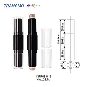 Tubos de Plástico 2 en 1 para Lápiz Labial y Bálsamo Labial con Etiqueta Personalizada y Tapa de Rosca, Fabricados por un Fabricante de Tubos de Lápiz Labial - Product Image 2