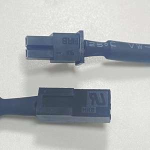 Özel molex mikro-fit 3.0mm pitch 2pin siyah bağlayıcı 2 pin kablolar kablo demeti - Product Image 5