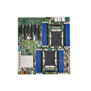 เมนบอร์ดเซิร์ฟเวอร์ P10DRE สำหรับโปรเซสเซอร์ Dual Xeon Scalable พร้อมพอร์ต LAN 4x RJ45 และพอร์ต M.2 2 ช่อง - Product Image 1