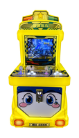 Jeu d'arcade Justice Arrival Attack à monnayeur et accepteur de billets, en plastique et métal, pour deux joueurs, jouet éducatif pour enfants