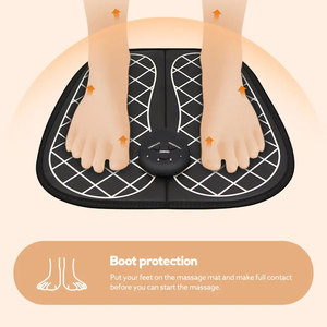 Masseur de pieds vibrant à micro-courant pour les soins de santé, tapis de massage électrique pour les pieds, machine de massage musculaire des pieds - Product Image 5