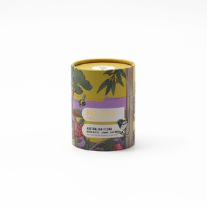Eco-friendly Elegant Scented Candle Paper Cylinder Jar Anniversary Festival Candles Fragrances <b>Container</b> - Product Image 1