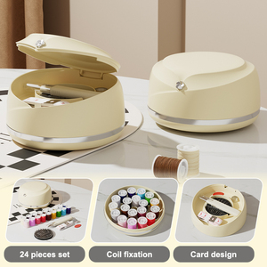 Caja de Costura UFORU, Caja de Agujas y Costura Personalizada, Caja de Plástico de Bolsillo para el Hogar, la Mejor Caja de Costura, Kit de Costura de Lujo - Product Image 3