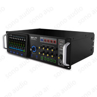 Mezclador de Audio Digital Profesional de Metal, 22 Entradas, 18 Salidas, Montaje en Rack, Pantalla Táctil, Control por WiFi, Sistema de Sonido PA para Escenarios en Vivo