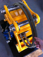 Vibrateur hydraulique monté sur pelle, compacteur de plaque de sol à vendre