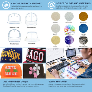 Gorras de Béisbol Personalizadas al por Mayor de Alta Calidad con Logotipo Bordado en 3D, Gorras Ajustadas Fifty SnapBack para Hombre - Product Image 4