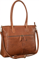 Sac fourre-tout en cuir véritable de qualité supérieure pour femme, style minimaliste, ouverture supérieure, grande capacité, usage quotidien décontracté, marron, deux poignées, en vente