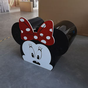 Mostrador de Barra Mini Personalizado Moderno de PVC Acrílico, Mesa de <span class=keywords><strong>Minnie</strong></span> Mouse, Soportes para Tartas para Bodas y Eventos - Product Image 4