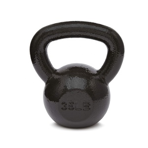 カスタムブラックグレーケトルベル鋳鉄製4kg 6kg 8kg 10kg 12kg 16kg 20kg 24kg 32kg 48kgウェイト鋳鉄ケトルベル - Product Image 6