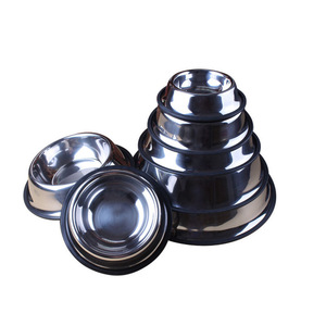Wholesale <strong>Metal</strong> Stainless Steel <strong>Dog</strong> Pet <strong>Bowl</strong> <strong>Dog</strong> Food <strong>Bowl</strong> - Product Image 2