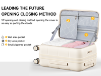 Nouvel Arrivage Valise à roulettes universelles personnalisable, ouverture frontale, Mini MOQ 100+ pièces, en vente