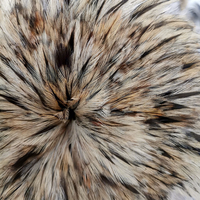 Plumes de grison en gros, couleur naturelle, pour la fabrication de mouches de pêche, costumes de carnaval et accessoires