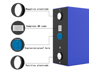 Batería de Litio-Ion Prismática de 3.2v y 280Ah para Almacenamiento de Energía, 10000 Ciclos, Baterías Solares de 280Ah - Product Image 4