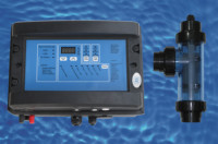 Meilleures ventes 2019 Chlorinateur d'eau salée pour piscine Modèle X50CL / Certifié CE Sortie de cellule 50g/h