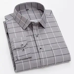Мужские рубашки большого размера, хлопковая рубашка с карманом, индивидуальный логотип OEM ODM, оптовая продажа, Униформа, одежда для мужчин, рубашки