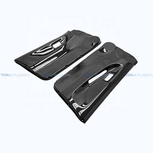 Pour Nissan 180SX S13 240SX 1989-1998, panneaux de porte intérieurs en fibre de carbone, style DM, garnitures de porte intérieures, paire - Product Image 5