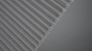 Tissu de rideau vertical en nid d'abeille transparent en polyester intégré pour portes et fenêtres, utilisation dans les hôtels et les bureaux - Product Image 6