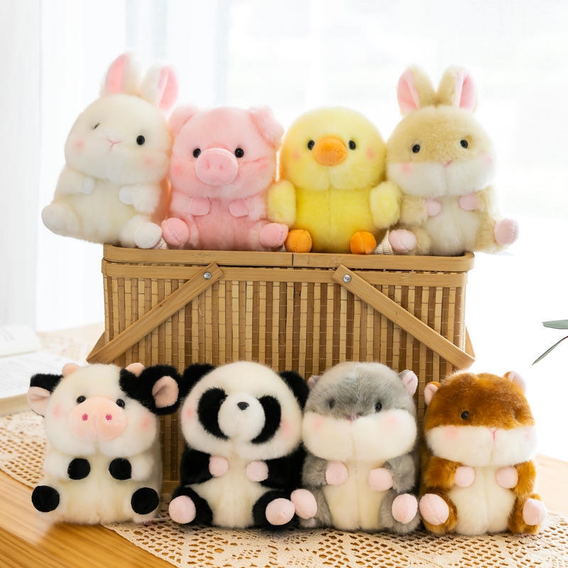Cute Hamster Keychain Mini Panda Keychain