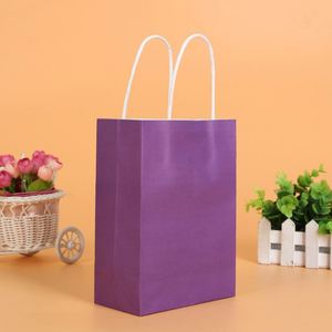 Bolsa de Papel Kraft para Regalos, Compras y Artesanías, con Asa Retorcida, Impresión Personalizada al por Mayor, Reciclable y Biodegradable - Product Image 3