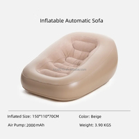 Chaise inclinable simple gonflable automatique pliable de conception moderne de famille pour le camping extérieur de chambre à coucher et le Tatami paresseux