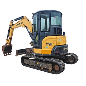 Nouvelle conception, excavatrice sur chenilles Yanmar 50 d'occasion, modèle 2017, moteur Doosan, boîte de vitesses, pompe PLC, roulement, 5 tonnes, à vendre - Product Image 1