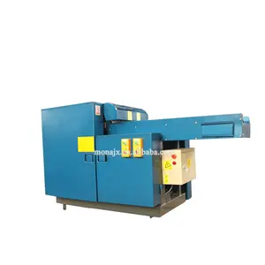 machine manufacturers textile cloth cotton yarn waste clothes cutting recycling machine price