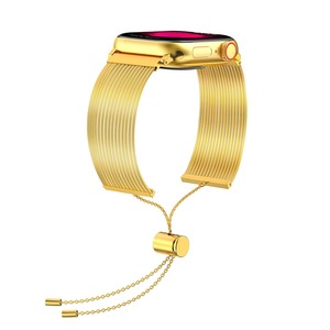 <span class=keywords><strong>Bracelet</strong></span> de montre en acier inoxydable à pampilles, <span class=keywords><strong>bracelet</strong></span> de remplacement compatible avec <span class=keywords><strong>Apple</strong></span> <span class=keywords><strong>Watch</strong></span> S9 <span class=keywords><strong>S8</strong></span> S7 Ultra IWatch - Product Image 4