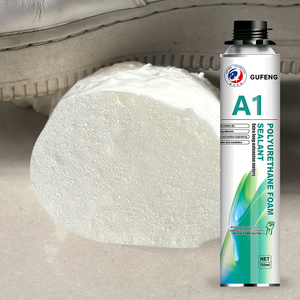 Fabricante de espuma de poliuretano de alta densidad Tipo de pistola adhesiva fácil Espuma de <span class=keywords><strong>PU</strong></span> para decoración de ventanas - Product Image 5