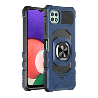 Étui de protection anti-chute pour Samsung Galaxy A15 A25 A35 A55 5G anneau béquille Alien armure antichoc étanche couverture de téléphone