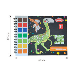 26,5*19,5 CM Graffiti kommt Aquarell Färbung Bilderbuch Kinder Färbung Wasser Zeichen bücher Set Kinderspiel zeug - Product Image 2