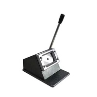 Cortadora de Tarjetas de Visita SHIRLEY YA CT001 86x54mm, Máquina de Corte de Tarjetas de PVC, Cortadora Manual de Acero para Tarjetas de PVC