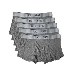 Paquete de 5 Calzoncillos Boxer de Diseñador para Hombre, Ropa Interior Suave, Marca de Lujo, Cómodos - Product Image 5
