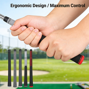 Poignées de golf en caoutchouc à haute friction JUSTIN Gg65 avec logo personnalisé pour les juniors, les femmes et les débutants - Product Image 2