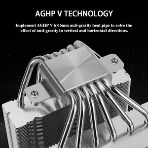 Thermalright Royal Knight 120 SE 6 tuyau <span class=keywords><strong>de</strong></span> chaleur CPU air refroidisseur double tours double ventilateurs PWM - Product Image 2