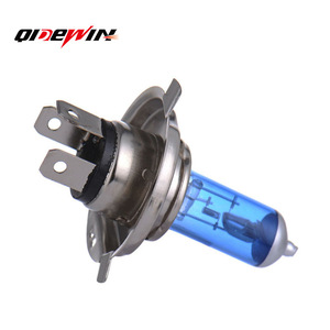 Ampoules de phares halogènes automobiles QIDEWIN H1 H3 H4 H7 9005 9006 H11 55W 100W Type à lentille bleue - Product Image 4
